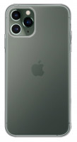cofi1453 Silikon Hülle Tasche Case Zubehör kompatibel mit iPhone 11 Pro Gummi Bumper Schale Schutzhülle Zubehör in Transparent