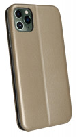 cofi1453® Buch Tasche "Elegance" kompatibel mit iPhone 11 Pro Max Handy Hülle Etui Brieftasche Schutzhülle mit Standfunktion, Kartenfach Gold