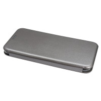 cofi1453® Buch Tasche "Elegance" kompatibel mit iPhone 11 Pro Max Handy Hülle Etui Brieftasche Schutzhülle mit Standfunktion, Kartenfach Grau