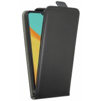 cofi1453® Flip Case kompatibel mit ZTE BLADE A7 Handy Tasche vertikal aufklappbar Schutzhülle Klapp Hülle Schwarz