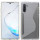 cofi1453® S-Line Hülle Bumper kompatibel mit Samsung Galaxy Note 10 (N970F) Silikonhülle Stoßfest Handyhülle TPU Case Cover