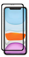 cofi1453® 5D Schutz Glas kompatibel mit iPhone 11 Curved Panzer Folie Vollständig Klebend und Abdeckung