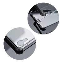 360° Magnet Slim Rahmenlose Metall Case Hülle Schutz Tasche Handyhülle Handyschale Schutz Schwarz @cofi1453