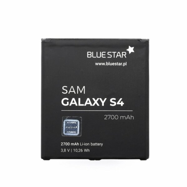 Bluestar Akku Ersatz kompatibel mit Samsung Galaxy S4 I9500 2700mAh Li-lon Austausch Batterie Accu I9505 EB-B600BE