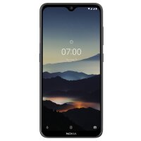 cofi1453® 5D Schutz Glas kompatibel mit NOKIA 7.2 Curved Panzer Folie Vollständig Klebend und Abdeckung