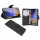 cofi1453® Buch Tasche "Fancy" kompatibel mit NOKIA 2.2 Handy Hülle Etui Brieftasche Schutzhülle mit Standfunktion, Kartenfach Schwarz