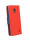 cofi1453® Buch Tasche "Fancy" kompatibel mit NOKIA 2.2 Handy Hülle Etui Brieftasche Schutzhülle mit Standfunktion, Kartenfach Rot-Blau