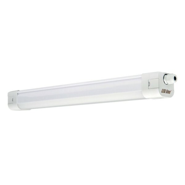 LED Line Feuchtraumleuchte 20W 2000lm 66cm Neutralweiß IP65 Wannenleuchte Wasserdicht für Außen und Innen