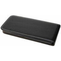 cofi1453® Flip Case kompatibel mit LG K50 Handy Tasche vertikal aufklappbar Schutzhülle Klapp Hülle Schwarz