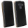 cofi1453® Flip Case kompatibel mit LG Q60 Handy Tasche vertikal aufklappbar Schutzhülle Klapp Hülle Schwarz