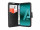cofi1453® Buch Tasche "Fancy" kompatibel mit SAMSUNG GALAXY A30s (A307F) Handy Hülle Etui Brieftasche Schutzhülle mit Standfunktion, Kartenfach Schwarz