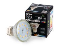 LED Line® GU10 5W LED Leuchtmittel 450 Lumen Spot...