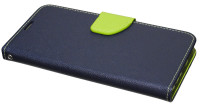 cofi1453® Buch Tasche "Fancy" kompatibel mit XIAOMI REDMI NOTE 8 Handy Hülle Etui Brieftasche Schutzhülle mit Standfunktion, Kartenfach Blau-Grün