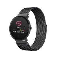 Forever Forevive Fitness Tracker Wasserdicht IP67 Multi-Sport-Funktion Armband Uhr Bluetooth Smart Watch Schrittzähler Pulsmesser Schwarz kompatibel mit Anrdoid iPhone