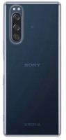 cofi1453® Silikon Hülle Basic kompatibel mit Sony Xperia 5 Case TPU Soft Handy Cover Schutz Transparent