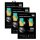 cofi1453 3X Panzer Schutz Glas 9H Tempered Glass Display Schutz Folie Display Glas Screen Protector kompatibel mit ZTE BLADE V10 VITA