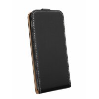 cofi1453® Flip Case kompatibel mit MOTOROLA MOTO E5 PLUS Handy Tasche vertikal aufklappbar Schutzhülle Klapp Hülle Schwarz