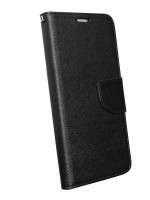 cofi1453® Buch Tasche "Fancy" kompatibel mit XIAOMI MI 8 LITE Handy Hülle Etui Brieftasche Schutzhülle mit Standfunktion, Kartenfach Schwarz