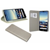 cofi1453® Buch Tasche "Smart" kompatibel mit NOKIA 6.2 Handy Hülle Etui Brieftasche Schutzhülle mit Standfunktion, Kartenfach