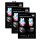 cofi1453 3X Panzer Schutz Glas 9H Tempered Glass Display Schutz Folie Display Glas Screen Protector kompatibel mit Xiaomi Redmi 8