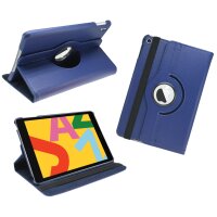 cofi1453® 360 Schutz Tablet Cover kompatibel mit Apple iPad (2019) 10.2 Zoll Tasche Hülle Tabletschale Bumper Case Etui Rotierbar mit Ständer