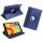 cofi1453® 360 Schutz Tablet Cover kompatibel mit Apple iPad (2019) 10.2 Zoll Tasche Hülle Tabletschale Bumper Case Etui Rotierbar mit Ständer