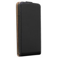 cofi1453® Flip Case kompatibel mit NOKIA 5.1 PLUS Handy Tasche vertikal aufklappbar Schutzhülle Klapp Hülle Schwarz