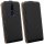 cofi1453® Flip Case kompatibel mit NOKIA 5.1 PLUS Handy Tasche vertikal aufklappbar Schutzhülle Klapp Hülle Schwarz