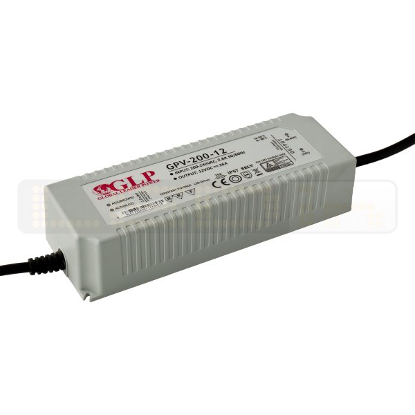 LED Trafo 192W 16A 12V IP67 Netzteil IP67 Wasserdicht Transformator Treiber für LED Streifen Beleuchtung