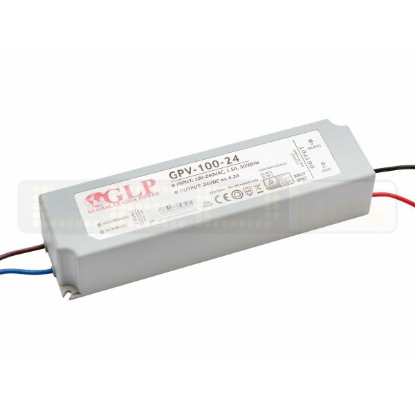 LED Trafo 100W 4,2A 24V IP67 Netzteil IP67 Wasserdicht Transformator Treiber für LED Streifen Beleuchtung