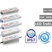 LED Trafo GPV-20-24 24W 1A 24V Netzteil IP67 Wasserdicht...