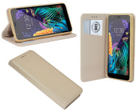 cofi1453® Buch Tasche "Smart" kompatibel mit LG K30 (2019) Handy Hülle Etui Brieftasche Schutzhülle mit Standfunktion, Kartenfach