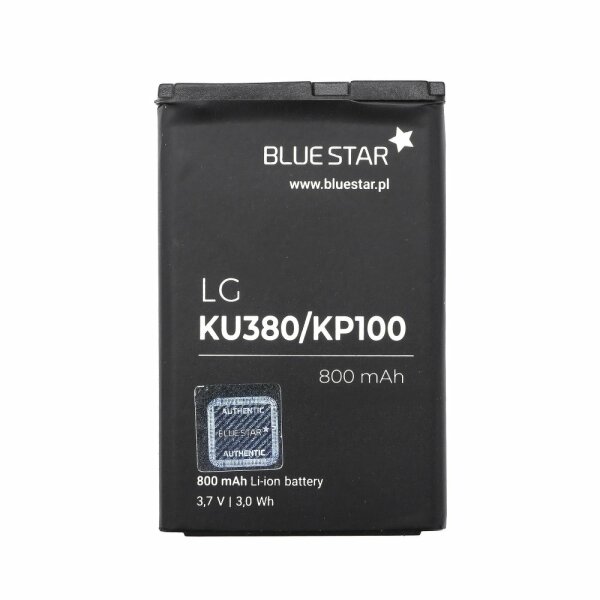 Bluestar Akku Ersatz kompatibel mit LG KU380 KP100 KP320 KP105 KP215 800mAh Li-lon Austausch Batterie Accu