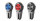 KFZ Lüftungsgitter Handy Halterung Lüftung Universal Ständer Auto Lüftungsschlitz Smartphone Halter in Schwarz Rot Blau