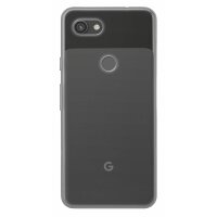 cofi1453® Silikon Hülle Basic kompatibel mit GOOGLE PIXEL 3A XL Case TPU Soft Handy Cover Schutz Transparent