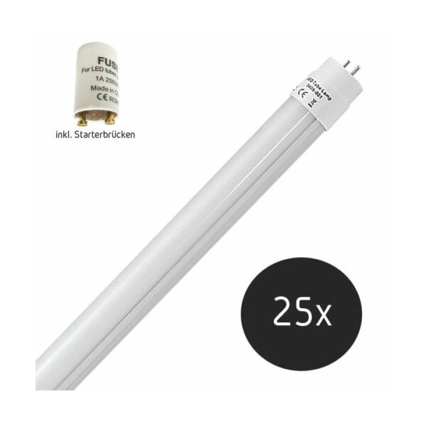 25er Sparpack | LED Tube G13 für Leuchtstoffröhre T8) 9 Watt | 900 Lumen | 60cm