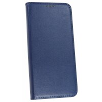 cofi1453®  Elegante Buch-Tasche Hülle Smart Magnet kompatibel mit XIAOMI REDMI NOTE 8T Leder Optik Wallet Book-Style Cover Schale in Blau