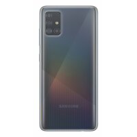 cofi1453® Silikon Hülle Basic kompatibel mit Samsung Galaxy A51 (A515F) Case TPU Soft Handy Cover Schutz Transparent