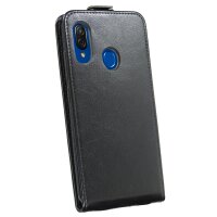 cofi1453® Flip Case kompatibel mit ZTE BLADE V10 VITA Handy Tasche vertikal aufklappbar Schutzhülle Klapp Hülle Schwarz