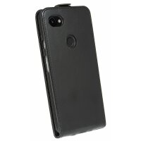 cofi1453® Flip Case kompatibel mit GOOGLE PIXEL 3A XL Handy Tasche vertikal aufklappbar Schutzhülle Klapp Hülle Schwarz