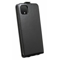 cofi1453® Flip Case kompatibel mit GOOGLE PIXEL 4 Handy Tasche vertikal aufklappbar Schutzhülle Klapp Hülle Schwarz