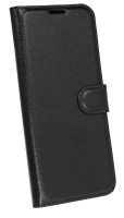 cofi1453® Buch Tasche "Fancy" kompatibel mit GOOGLE PIXEL 4 Handy Hülle Etui Brieftasche Schutzhülle mit Standfunktion, Kartenfach Schwarz