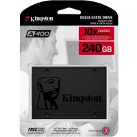 Kingston SSD A400 240GB Solid-State-Drive (2.5 Zoll, SATA 3)