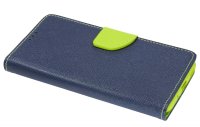 cofi1453® Buch Tasche "Fancy" kompatibel mit Huawei Nova 5T Handy Hülle Etui Brieftasche Schutzhülle mit Standfunktion, Kartenfach Blau-Grün