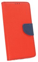 cofi1453® Buch Tasche "Fancy" kompatibel mit Huawei Nova 5T Handy Hülle Etui Brieftasche Schutzhülle mit Standfunktion, Kartenfach Rot-Blau