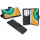 cofi1453® Buch Tasche "Fancy" kompatibel mit HUAWEI MATE 30 PRO Handy Hülle Etui Brieftasche Schutzhülle mit Standfunktion, Kartenfach Schwarz