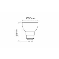 LED Leuchtmittel | GU10 SMD | 10W | 120° | 1000 Lumen | Glühbirne | Glühlampe | Spot | Stromsparend: A+ |