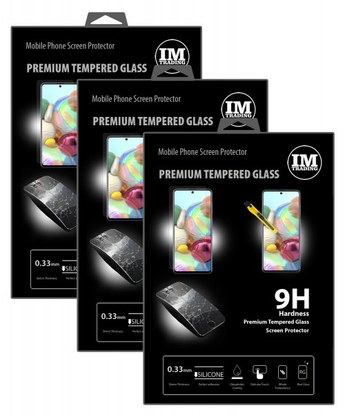 cofi1453 3X Panzer Schutz Glas 9H Tempered Glass Display Schutz Folie Display Glas Screen Protector kompatibel mit Samsung Galaxy Note 10 Lite (N770)