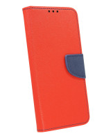 cofi1453® Buch Tasche "Fancy" kompatibel mit XIAOMI MI NOTE 10 PRO Handy Hülle Etui Brieftasche Schutzhülle mit Standfunktion, Kartenfach Rot-Blau