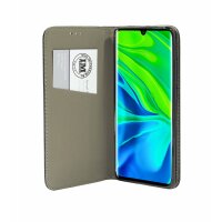 cofi1453® Buch Tasche "Smart" kompatibel mit XIAOMI MI NOTE 10 PROHandy Hülle Etui Brieftasche Schutzhülle mit Standfunktion, Kartenfach